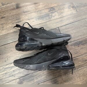 Nike Air Max 270 All Black Sneakers Women’s Size 8.5